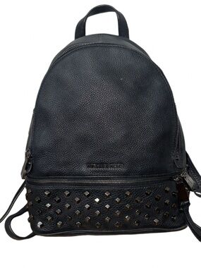Michael Kors Rhea Backpack Black With Studs Good Condition